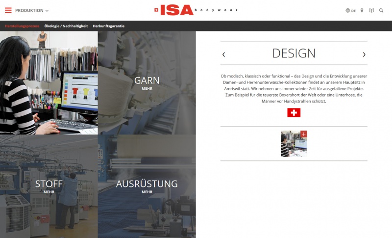 Detailseite mit Content-Slider